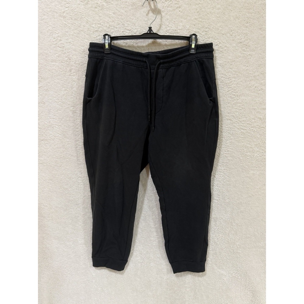 Public Rec Jogger Sweatpants Mens 34 x 28** Black Pull On Activewear Gym Workout